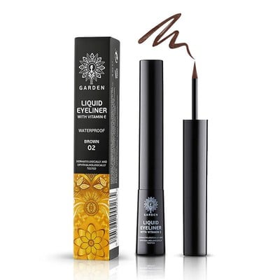 Garden Liquid Eyeliner Waterproof with Vitamin E B