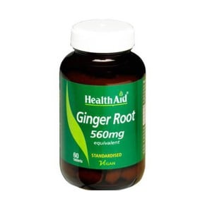 Health Aid Ginger Root 560mg-Συμπλήρωμα Διατροφής 