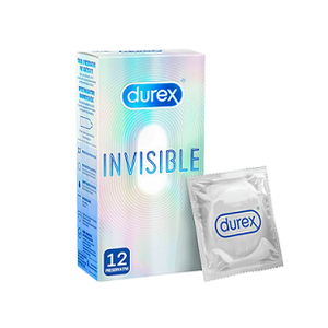 DUREX Προφυλακτικά Invisible Extra Thin Extra Sens