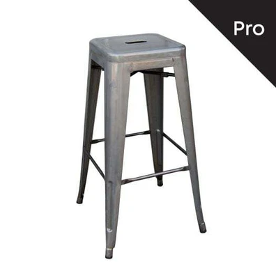 Relix Σκαμπό bar-Pro, Στοιβαζόμενο, Μέταλλο Βαφή M