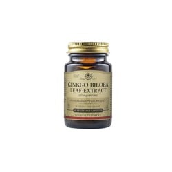 Solgar Sfp Ginkgo Biloba Leaf Extract Dietary Supplement For Stimulation & Memory Enhancement 60 Herbal Capsules