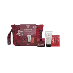 Apivita Promo Wine Elixir Αντιρυτιδική Κρέμα Ελαφρυάς Υφής Σύσφιξης 40ml & Δώρο Γαλάκτωμα Καθαρισμού 3 Σε 1 50ml & BeeSun Safe Αντηλιακό Κατά Των Πανάδων 2ml