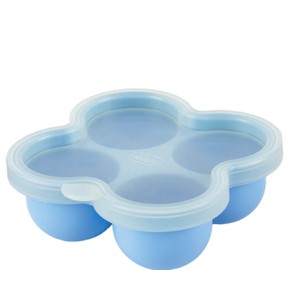 Chicco Silicone Lunchbox with Cap &  4 Compartment