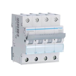 Miniature Circuit Breaker 4-Poles C32A 6kA 230/400