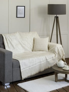 Sofa Throw - Hiver Ivory