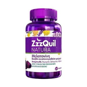 ZZZQUIL Μελατονίνη 60 ζελεδάκια
