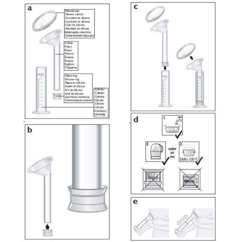 Nuk Nuk Soft Easy Manual Breast Pump