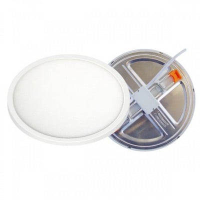 Recessed Downlight Panel Led 15W 6000Κ Φ50-160 Adj