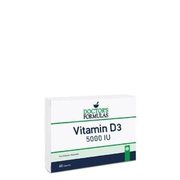 Doctor's Formulas Vitamin D3 5000IU, 60caps