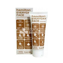 Hamilton Everyday Face SunScreen Tinted Light Cream SPF30 - Αντηλιακή Κρέμα με Χρώμα, 50gr
