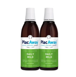 1+1 Plac Away Mild Daily Care Mouthwash - Alcohol 