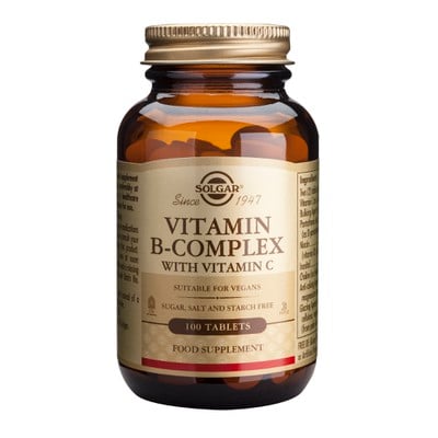 Solgar B-Complex with Vitamin C 100tabs