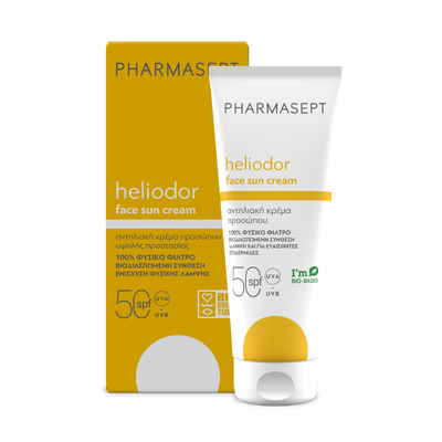 Pharmasept Heliodor Face Sun Cream SPF50 Αντηλιακή