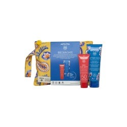 Apivita Bee Sun Safe Promo Anti Spot & Anti Age Defence Face Cream SPF50  50ml & Free After Sun Cool & Sooth Face & Body Gel Cream 100ml 