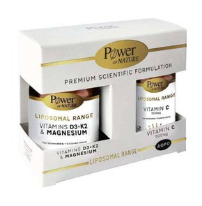 Power of Nature Liposomal Range Vitamin D3 & K2 & 