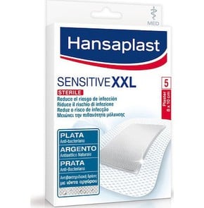 Hansaplast Antibacterial XXL Sensitive Sterile 8 x