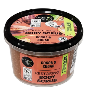 Natura Siberica Organic Shop Body Scrub Cocoa & Su