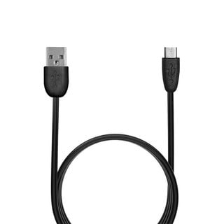 Puro Καλώδιο Φόρτισης USB to microUSB 0.9m Μαύρο M