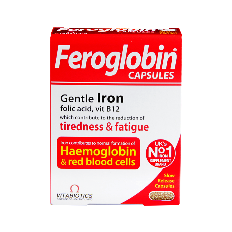 Vitabiotics Vitabiotics Feroglobin B12 30 Capsules