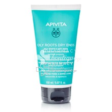 Apivita Oily Roots Dry Ends Balancing Conditioner - Κρέμα Εξισορρόπησης για Μαλλιά με Λιπαρές Ρίζες & Ξηρές Άκρες, 150ml
