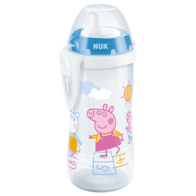 Nuk First Choice+ Kiddy Cup Peppa Pig Παγουράκι με