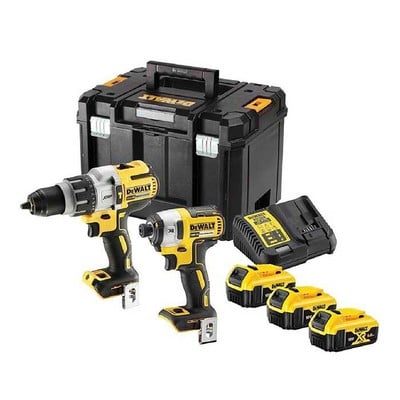 Drill 18V And Driver 18V Set With 3X5.0Ah Batterie