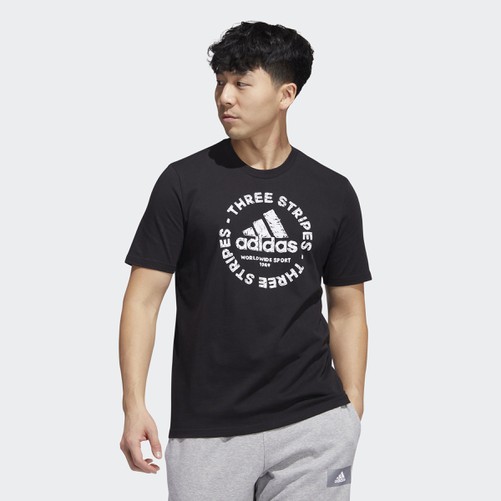 BLUZE ME MENGE TE SHKURTRA 3-STRIPES ADIDAS