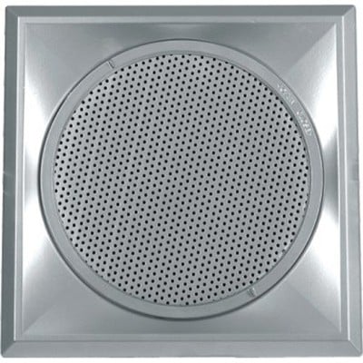 Flush Mounted Aluminium Speaker 22,5Χ22,5cm 18W Co