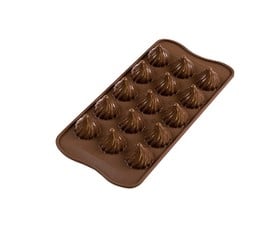 Silikomart Φόρμα Σιλικόνης 3D Για 15 Σοκολατάκια "Choco Flame"