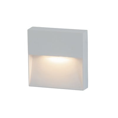 Outdoor Wall Led Light Square White 3000K 6W