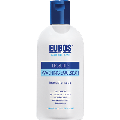 EUBOS Basic Skin Care Blue Liquid Washing Emulsion 200ml