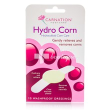 Carnation Hydro Corn (Hydrocolloid Corn Care) - Δίσκοι Αφαίρεσης Μαλακών & Σκληρών Κάλων, 10τμχ