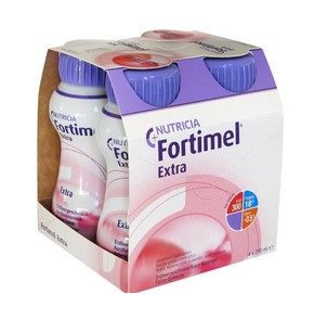 Nutricia Fortimel Extra Strawberry Υπερπρωτεϊνικό 