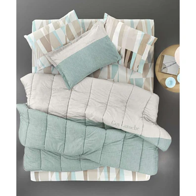 Παπλωματοθήκη Motto Aqua 225x245 guy Laroche Grey 