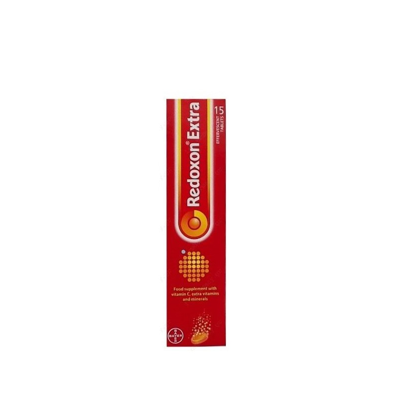 Bayer Redoxon 15 Effervescent Tablets With Vitamin C Minerals