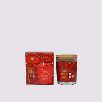 Aloe Colors Ho Ho Ho Soy Candle Αρωματικό Κερί Σόγ