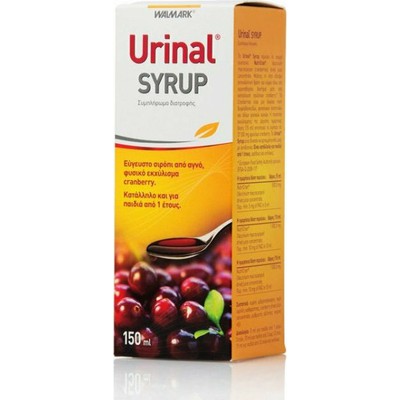 WALMARK Urinal Syrup Συμπλήρωμα Διατροφής Για Την Καλύτερη Λειτουργία Του Ουροποιητικού Συστήματος Από 1 Έτους Και Άνω 150ml