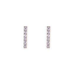  Medisei Dalee 5411 Earrings Silver Rodium Crystals 2 pieces