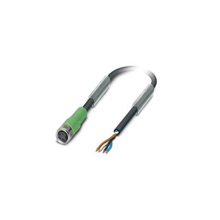 Cable 3m SAC-4P-3,0-PUR/M 8FS with Straight Female