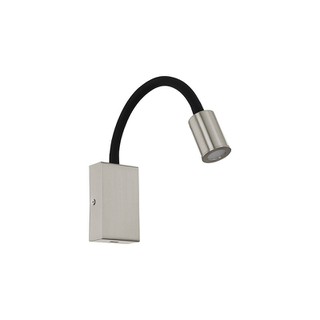 Wall Light LED Nickel 3.8W 3000K with Usb Charger 