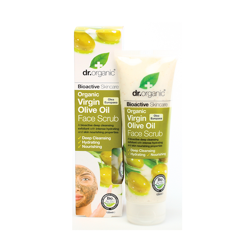 Organic Virgin Olive Oil Face Scrub 