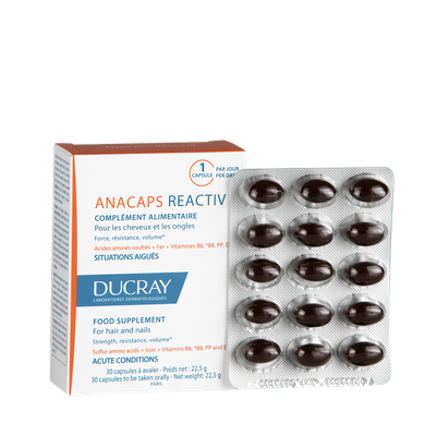 DUCRAY Anacaps Reactiv Συμπλήρωμα Διατροφής για Μα