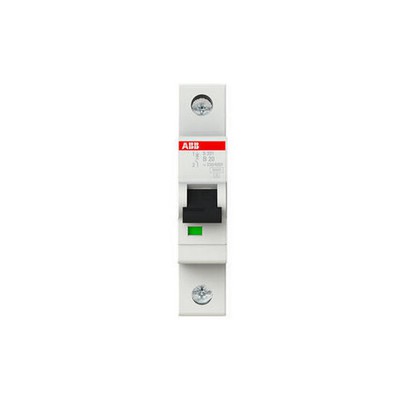 Mini Circuit Breaker S201-B 20 B-Char. 6Ka 20A 1P