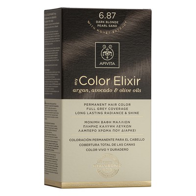 Apivita My Color Elixir 6.87 Hair Dye Blonde Dark 
