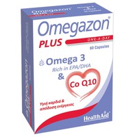 Health Aid Omegazon Plus 60 Κάψουλες - Φροντίδα & 
