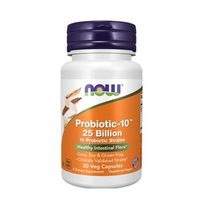 Now Foods Probiotic-10 25 Billion, 50 Caps