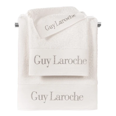 Σετ 3τμχ Πετσέτες Futura Ivory guy Laroche  100% C