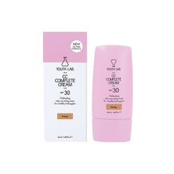 YOUTH LAB. CC Complete Cream Honey Medium Καλυπτική Κρέμα Ολικής Αναδόμησης SPF30 40ml