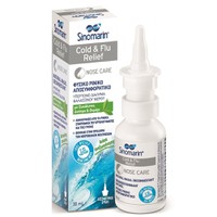 Sinomarin Cold & Flu Relief Nose Care 30ml - Υπέρτονο Διάλυμα Θαλασσινού Νερού με Ευκάλυπτο Δυόσμο & Θυμάρι