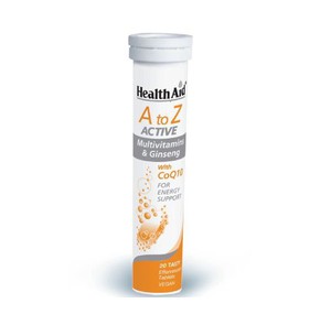 Health Aid Α to Ζ Active Multivitamins & Ginseng w